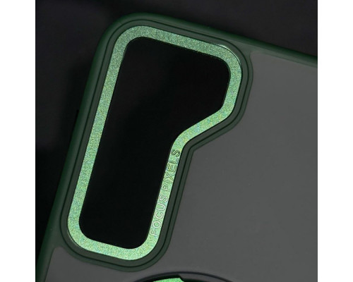 Чохол WAVE Attraction Case with Magnetic Ring Samsung Galaxy S24 Ultra green