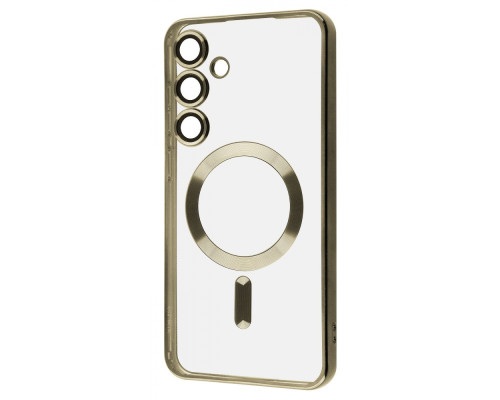 Чохол WAVE Metal Color Case with Magnetic Ring Samsung Galaxy S25 Plus gold 2003000204421