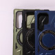 Чохол WAVE Iron Grip with Magnetic Ring Samsung Galaxy S24 dark green