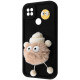 Чохол Pretty Things Case Xiaomi Redmi 9C/10A black/fluffy white