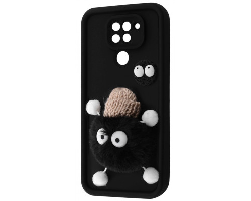 Чохол Pretty Things Case Xiaomi Redmi Note 9 black/fluffy black
