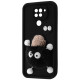 Чохол Pretty Things Case Xiaomi Redmi Note 9 black/fluffy black