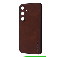 Чохол WAVE Leather Case Samsung Galaxy S24 Plus dark brown