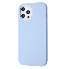 Чохол WAVE Full Silicone Cover iPhone 12 Pro Max sky blue