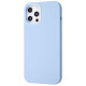 Чохол WAVE Full Silicone Cover iPhone 12 Pro Max sky blue