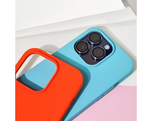 Чохол WAVE Full Silicone Cover iPhone 12 Pro Max sky blue