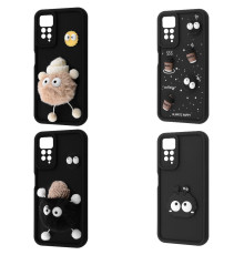 Чохол Pretty Things Case Xiaomi Redmi Note 11 Pro/Redmi Note 12 Pro 4G brown/fluffy white
