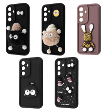 Чохол Pretty Things Case Samsung Galaxy S24 FE brown/fluffy white