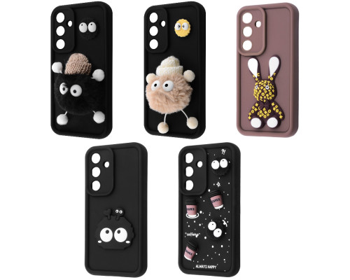 Чохол Pretty Things Case Samsung Galaxy S24 FE brown/fluffy white