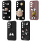 Чохол Pretty Things Case Samsung Galaxy S24 FE brown/fluffy white