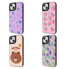 Чохол WAVE Doodle Case iPhone 13/14 black fluffy 2003000247794