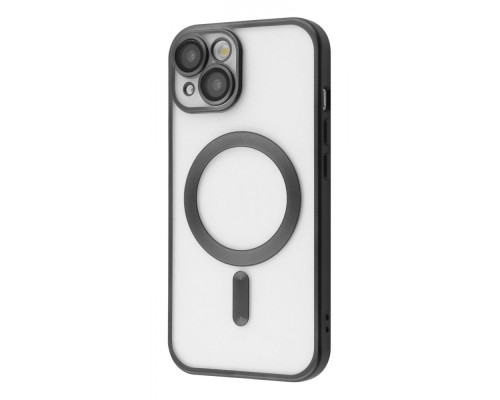 Чохол Metal Matte Case with Magnetic Ring iPhone 15 black 2001001799489