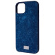 Чохол Bling World Rock Diamond (TPU) iPhone 14 Plus/15 Plus pacific blue