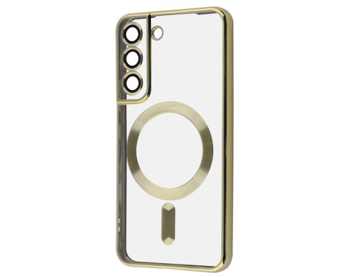 Чохол WAVE Metal Color Case with Magnetic Ring Samsung Galaxy S22 gold