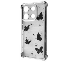 Чохол WAVE Winkie Xiaomi Redmi Note 13 Pro 4G/Poco M6 Pro 4G/Redmi Note 14s silver/butterfly 2003000254495