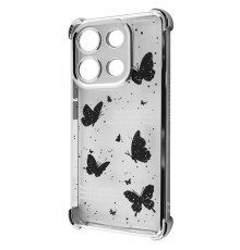 Чохол WAVE Winkie Xiaomi Redmi Note 13 Pro 4G/Poco M6 Pro 4G/Redmi Note 14s silver/butterfly 2003000254495