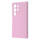 Чохол WAVE Full Silicone Cover Samsung Galaxy S24 Ultra pink sand