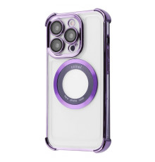 Чохол Glossy Case with Magnetic Ring iPhone 13 Pro purple