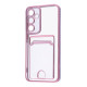 Чохол WAVE Metal Pocket Case Samsung Galaxy S21 FE (G990B) pink