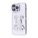 Чохол Shining Bear Case iPhone 15 Pro Max silver