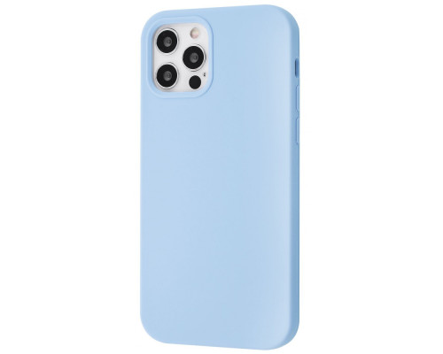 Чохол WAVE Full Silicone Cover iPhone 12/12 Pro sky blue