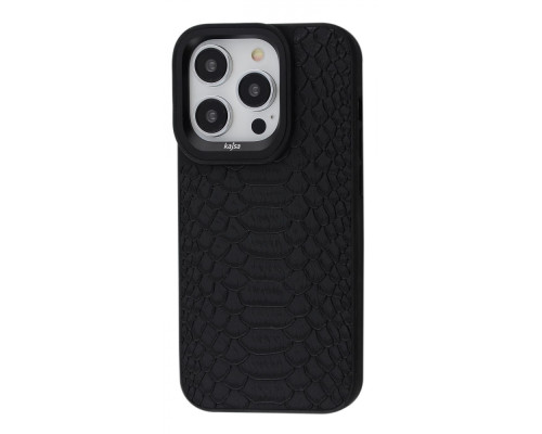 Чохол Kajsa Snake Pattern iPhone 14 Pro black