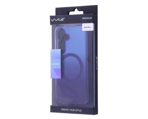 Чохол WAVE Premium Shadow Star Case with Magnetic Ring Samsung Galaxy S24 Plus black 2001001909536