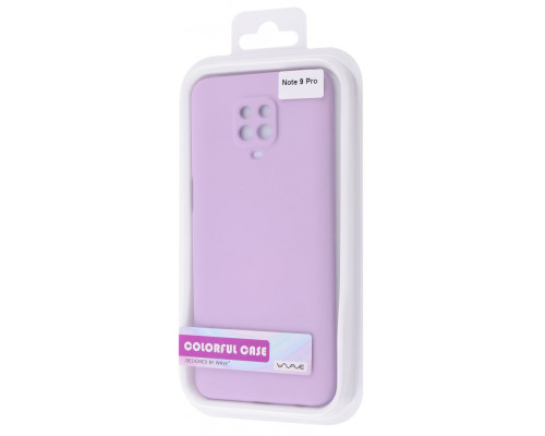 Чохол WAVE Colorful Case (TPU) Xiaomi Redmi Note 9S/Note 9 Pro light purple