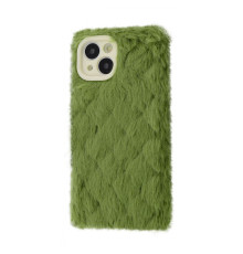 Чохол Fluffy Love Case iPhone 14 green 2001001749576