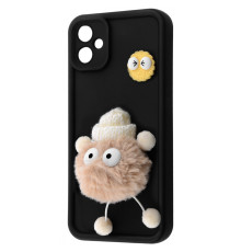 Чохол Pretty Things Case Samsung Galaxy A06 black/fluffy white 2003000178449
