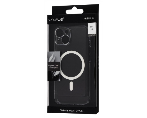 Чохол WAVE Premium Crystal Case with Magnetic Ring iPhone 14 transparent 2001001739553