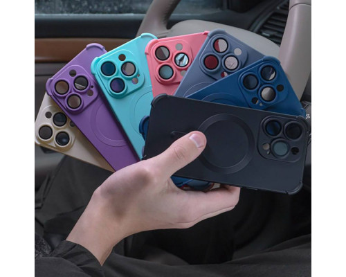 Чохол Silk Touch Case with Magnetic Ring iPhone 15 Pro Max purple