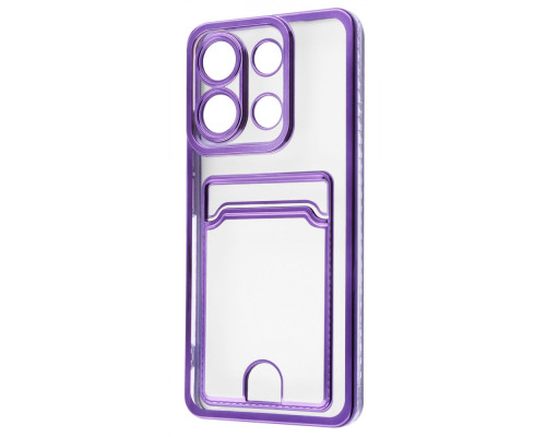 Чохол WAVE Metal Pocket Case Xiaomi Redmi Note 13 Pro 4G/Poco M6 Pro 4G purple