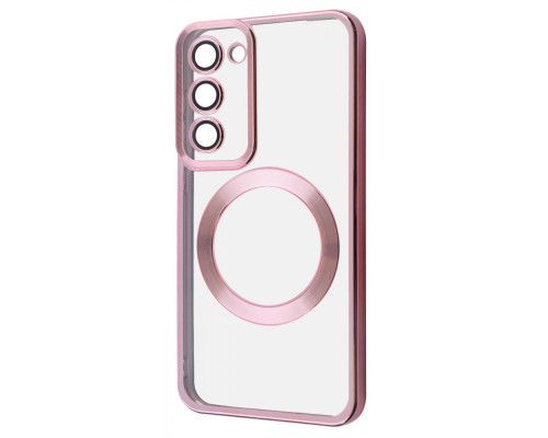 Чохол WAVE Metal Color Case with Magnetic Ring Samsung Galaxy S23 rose gold