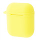 Чохол Silicone Shock-proof case for Airpods 1/2 yellow 2001000431588