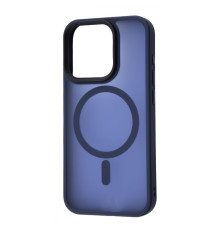 Чохол WAVE Matte Insane Case with Magnetic Ring iPhone 15 Plus midnight blue