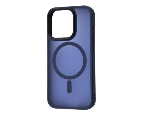 Чохол WAVE Matte Insane Case with Magnetic Ring iPhone 15 Plus midnight blue