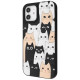 Чохол WAVE Doodle Case iPhone 12/12 Pro cats 2003000242874