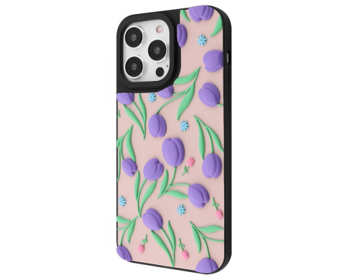 Чохол WAVE Doodle Case iPhone 15 Pro Max flowers 2003000243321