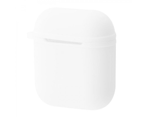 Чохол Silicone Shock-proof case for Airpods 1/2 white