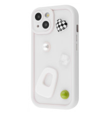 Чохол Pretty Things Case iPhone 15 white/design