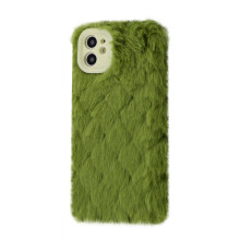 Чохол Fluffy Love Case iPhone 12 green 2001001749279