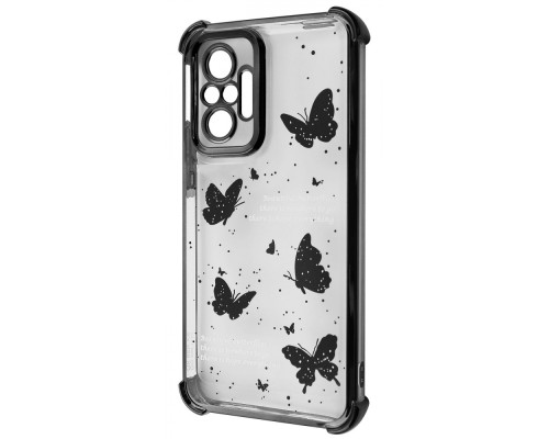 Чохол WAVE Winkie Xiaomi Redmi Note 10 Pro black/butterfly 2003000259933