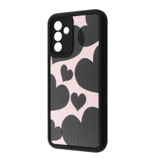 Чохол WAVE Artfull Case Samsung Galaxy A15 4G/5G black hearts