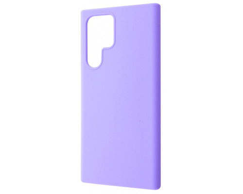 Чохол WAVE Full Silicone Cover Samsung Galaxy S22 Ultra light purple