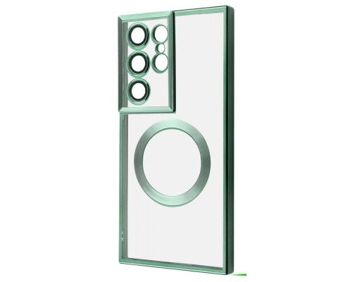 Чохол WAVE Metal Color Case with Magnetic Ring Samsung Galaxy S23 Ultra green