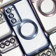 Чохол WAVE Metal Color Case with Magnetic Ring Samsung Galaxy S23 Ultra silver