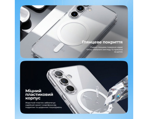 Чохол Proove Clear Case with Magnetic Ring Samsung Galaxy Flip 8 clear 2003000351125