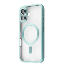 Чохол Metal Matte Case with Magnetic Ring iPhone 16 Plus teal 2003000183764