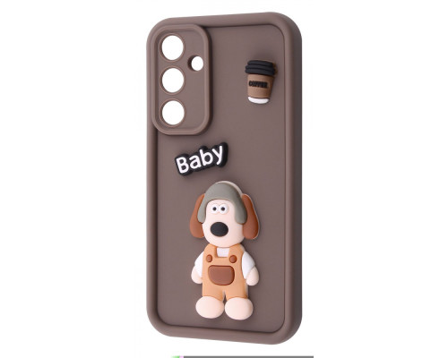 Чохол Pretty Things Case Samsung Galaxy A55 brown/baby 2001001904241